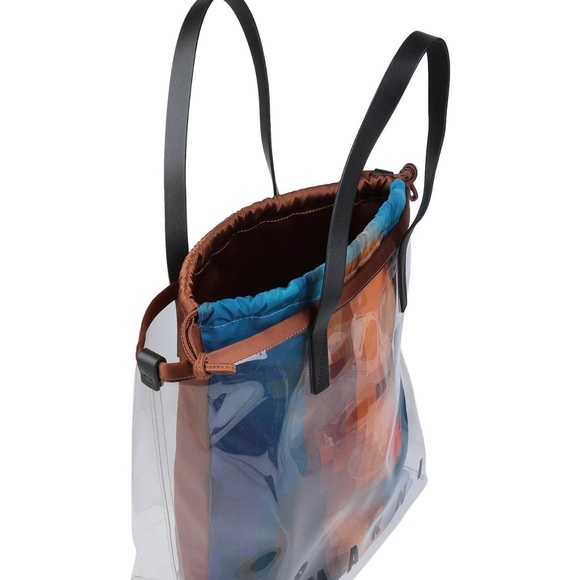 BNWT MARNI PVC/leather Tote/Handbag - Picture 2 of 14